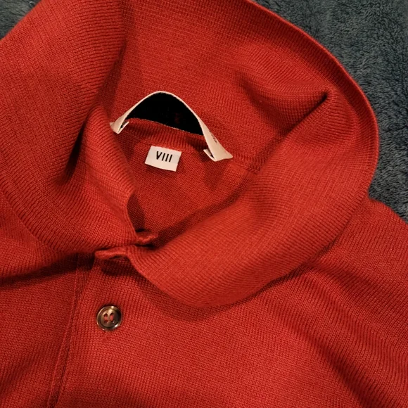 Gran Sasso Orange Sweater